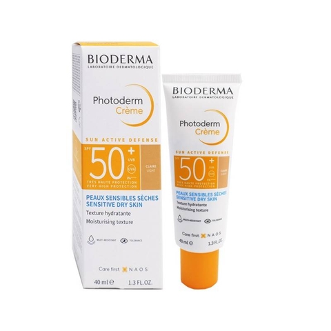 Kem chống nắng kèm nền Bioderma cho da thường, khô, nhạy cảm