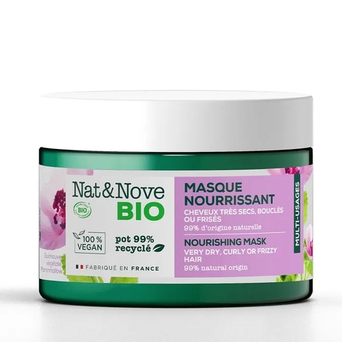 Mặt nạ tóc Nat & Nove BIO thuần chay dành cho tóc xoăn
