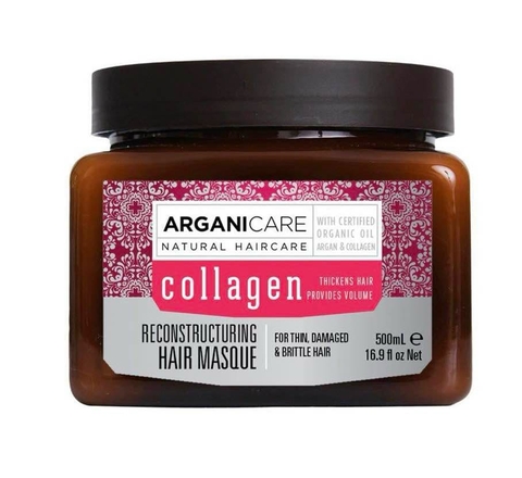 Kem ủ tóc ArganiCare Collagen hương nước hoa, cho tóc hư tổn