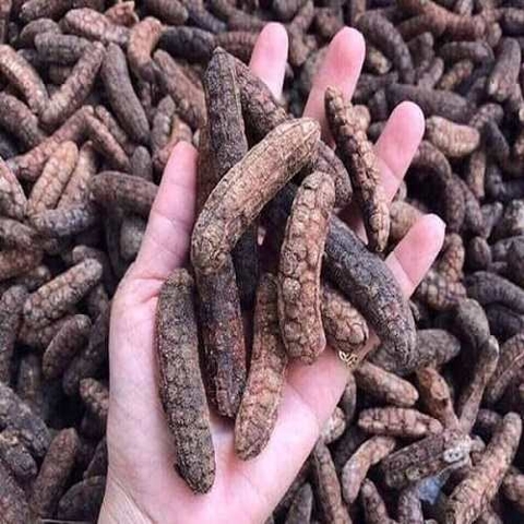 Chuối Hột Rừng Tây Nguyên chín nguyên quả sấy khô