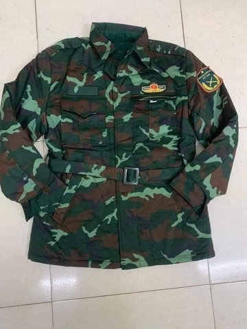 Áo bông mặt K20 sĩ quan