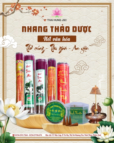 NHANG THẢO DƯỢC - NÉT VĂN HÓA THỜ CÚNG - THƯ GIÃN - AN YÊN