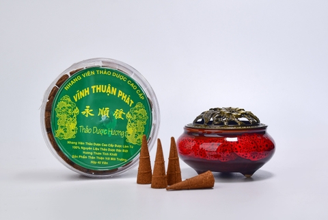 Nhang tháp thảo dược nhỏ 40v