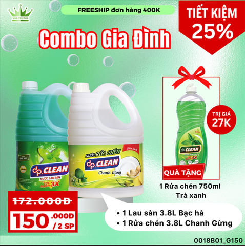 COMBO LAU SÀN RỬA CHÉN TẶNG RỬA CHÉN M2T1 (150K)