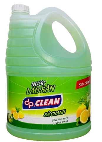 Nước lau sàn dpCLEAN 3.8L - Sả chanh
