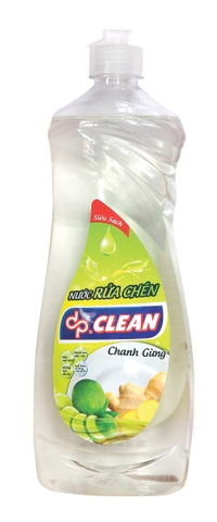 Nước rửa chén dpCLEAN 750ml - Chanh gừng