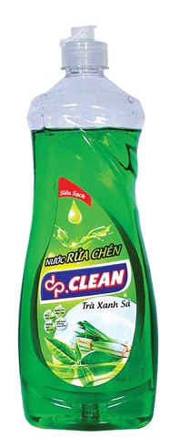 Nước rửa chén dpCLEAN 750ml - Trà xanh sả