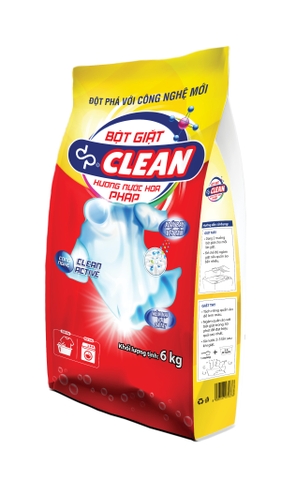 Bột giặt dpCLEAN 6kg - Hương Nước Hoa Pháp