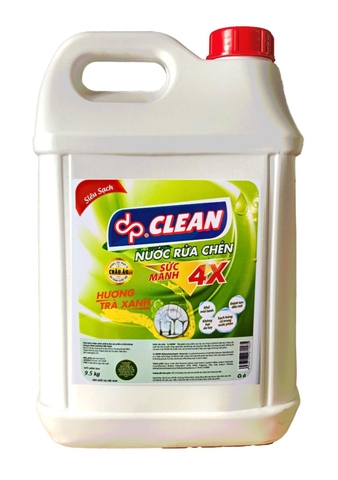 Nước rửa chén dpCLEAN 9.5L - Trà xanh