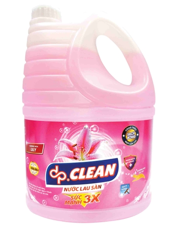 Nước lau sàn dpCLEAN 3.8L - Lily