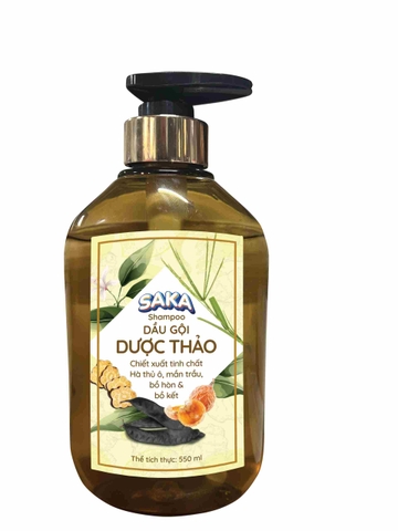 Dầu gội SAKA 550ml - Dược thảo