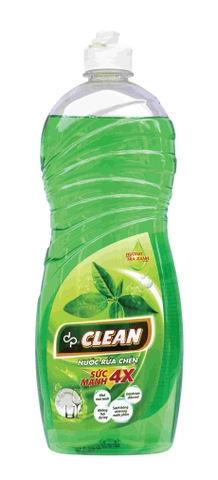 Nước rửa chén dpCLEAN 750ml - Trà xanh