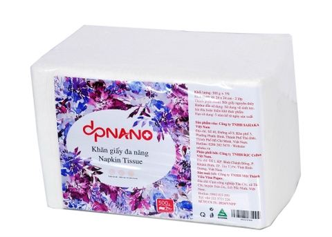 Khăn ăn Napkin dpNano 240mm x 240mm (500g)
