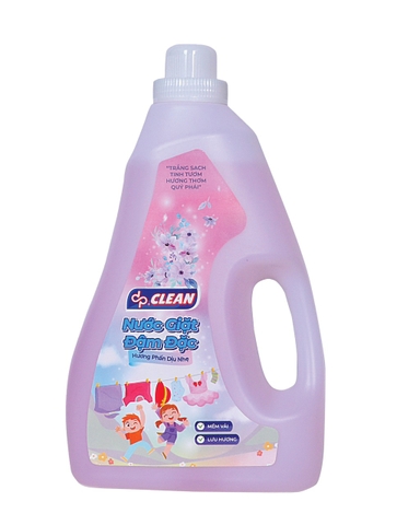 Nước giặt đậm đặc dpCLEAN 1.8kg - Hương Phấn Dịu Nhẹ