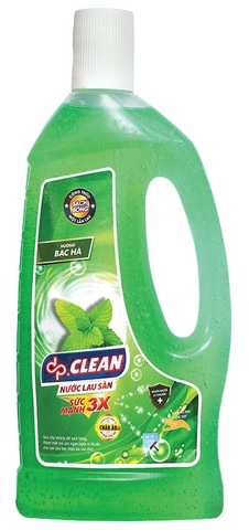 Nước lau sàn dpCLEAN 1L - Bạc Hà