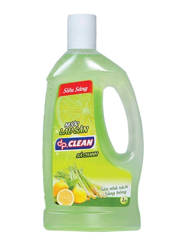 Nước lau sàn dpCLEAN 1L - Sả chanh