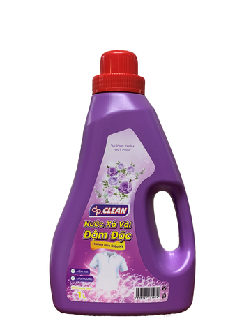 Nước Xả Vải dpCLEAN 1L - Hương Hoa Diệu Kỳ