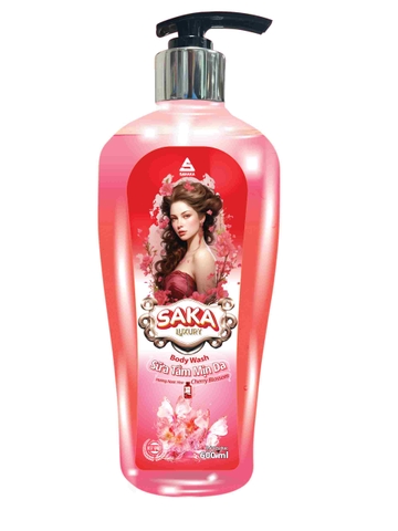 Sữa tắm Saka Luxury 600ml - Cherry Blossom