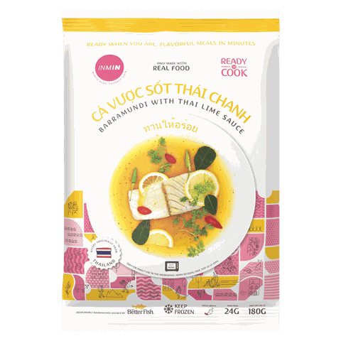 Inmin - Cá vược sốt Thái chanh 180g