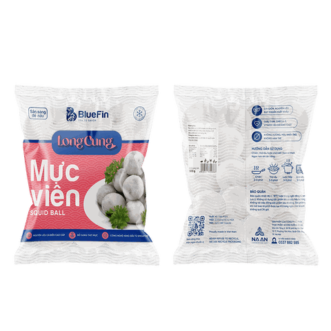 Long cung - Mực viên 500g