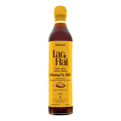 Lạc Hải - Nước mắm truyền thống hương cá hồi 500ml