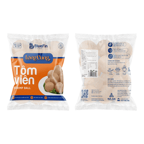 Long cung - Tôm viên 500g