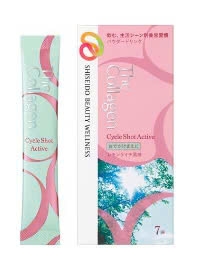 Shiseido The Collagen Cycle Shot Active 2.5g x 7 túi