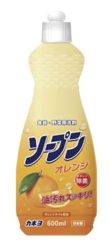 Nước rửa bát hương cam Kaneyo 600ml/chai
