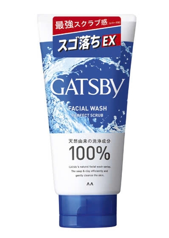 Sữa rửa mặt Gatsby Dành cho nam 130g - màu xanh