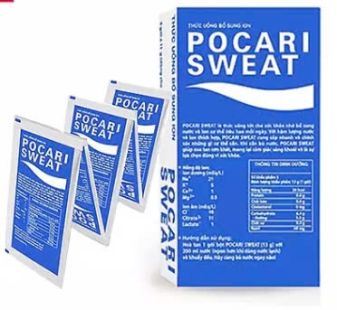 THỨC UỐNG POCARI SWEAT DẠNG BỘT-HỘP X 5 GÓI