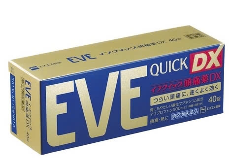 Viên uống giảm đau đầu EVE Quick DX 60v