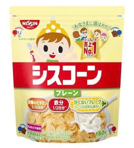 Ngũ cốc Nissin mẫu mới vị ngô 180G
