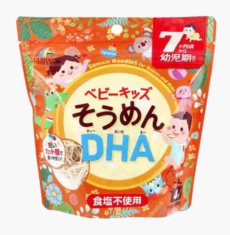 Mì somen Unimat Riken bổ sung DHA cho bé từ 7M