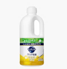 Nước rửa chén Kyukyuto Kao hương chanh 1250ml