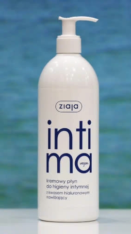 Dung dịch vệ sinh phụ nữ Intima 500ml màu xanh đậm