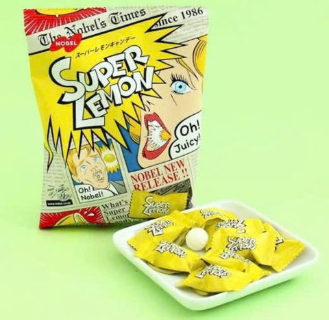 Kẹo siêu chua Super vị chanh 90gr