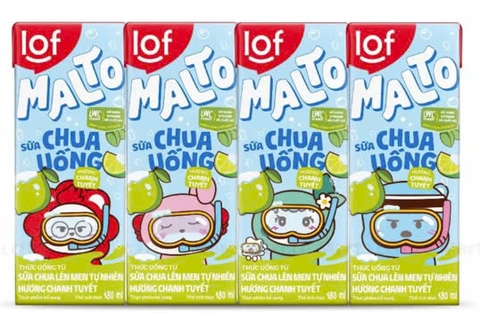 SỮA CHUA UỐNG MALTO C.TUYẾT 180ML