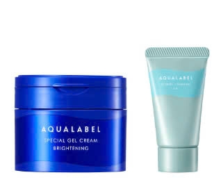 Set kem dưỡng da Shiseido Aqualabel 5in1-90g + 15g gel rửa mặt