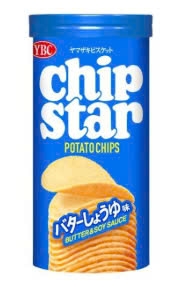 Khoai tây chiên Chipstar vị bơ nước tương xanh dương