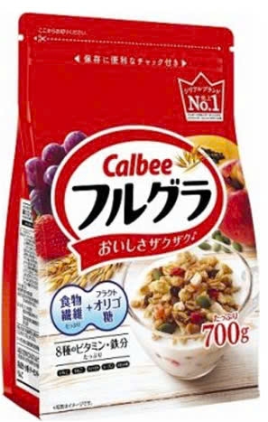 Ngũ cốc Calbee vị hoa quả (Đỏ) 700g