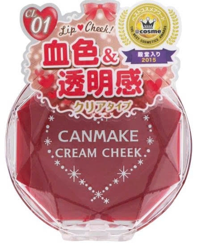 Má hồng canmake Cream cheek CL01
