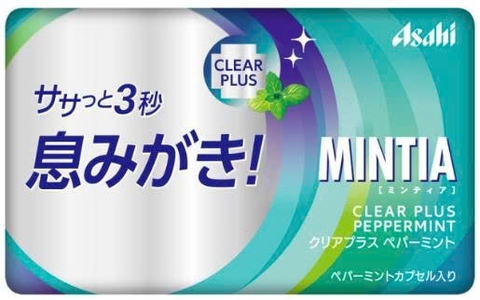 Kẹo ngậm MINTIA CLEAR PLUS PEPPERMINT không đường