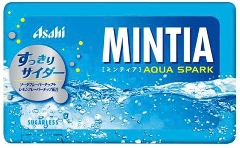 Kẹo ngậm MINTIA AQUA SPARK không đường