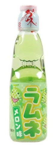 Nước Ramune Hata vị dưa lưới 200ml