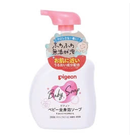 Sữa tắm gội trẻ em Pigeon 500ml hồng