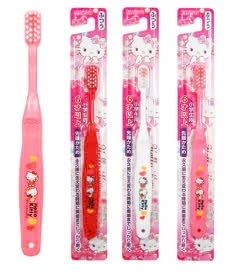 Bàn chải Ebisu Hello Kitty từ 6 tuổi