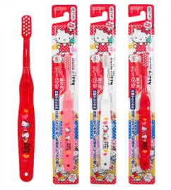 Bàn chải Ebisu Hello Kitty từ 2 tuổi - 6 tuổi
