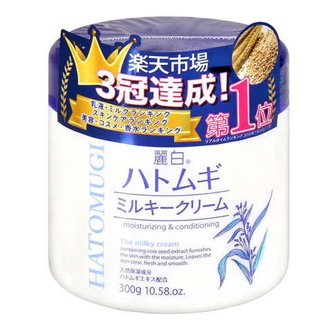 Kem Dưỡng Ẩm Và Làm Sáng Da Hatomugi (Hủ 300G)_Nội Địa Nhật