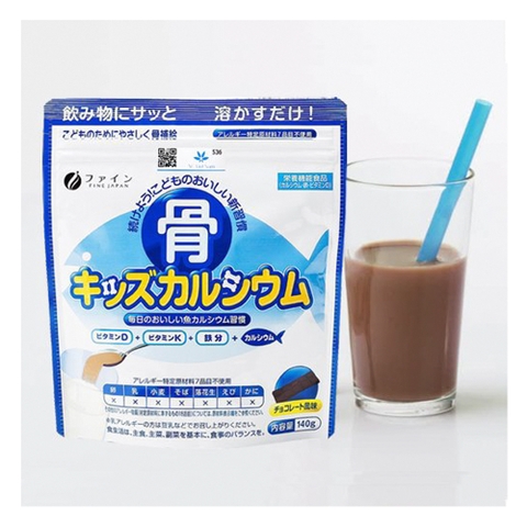 Bột canxi cá tuyết hương vị Socola (túi 140g)