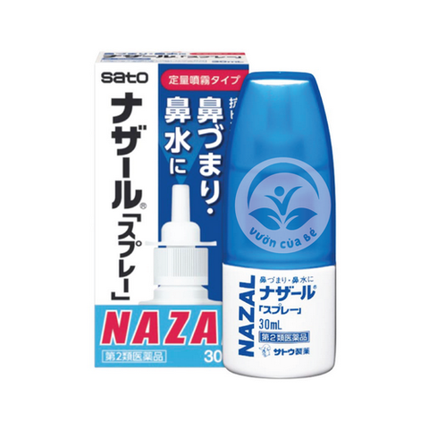 Xịt trị xoang Nazal Sato Nhật Bản 30ml